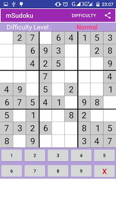 mSudoku - Screenshot 4