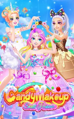 Sweet Princess Candy Makeup - Screenshot 1