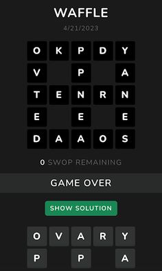 Waffle Unlimited Word Game - Screenshot 4