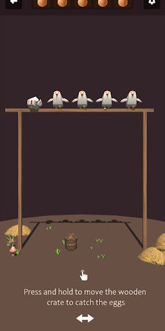 Pick up eggs - Screenshot 2