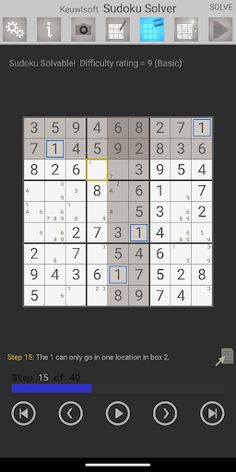Sudoku Solver - Screenshot 1