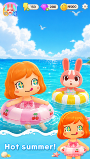 Merge Camp - Cute Animal Fun - Screenshot 1