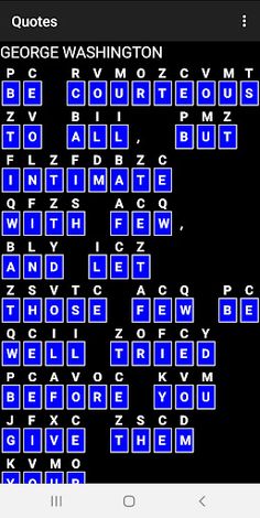 Quote Cryptograms - Screenshot 3