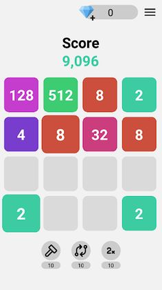 2048 Classic: Pure Puzzle Fun - Screenshot 3