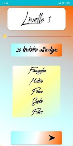 5 indizi 1 parola - Screenshot 1