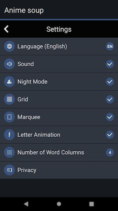Anime soup - Screenshot 2
