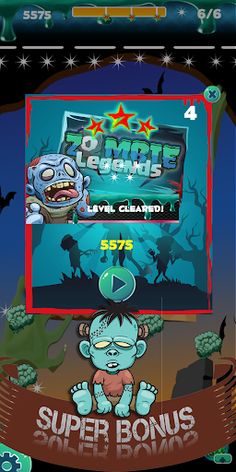 Zombie Legend : Cute Zombie - Screenshot 1