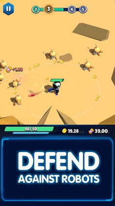 Space Defense – Hero Idle RPG - Screenshot 2