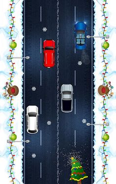 Christmas Car Racing - Screenshot 2