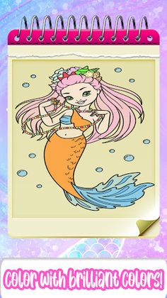 Mermaid Coloring Book for Girl - Screenshot 2