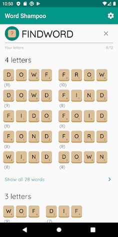 Word Shampoo - Screenshot 3