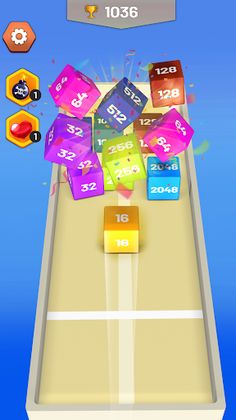 2048 Super Cube Winner 3D - Screenshot 2