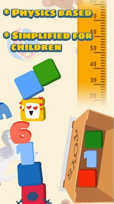 Kids build & crash blocks game - Screenshot 3
