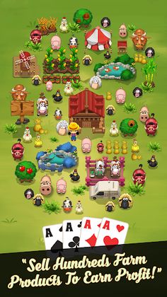 Solitaire Idle Farm -Card Game - Screenshot 1