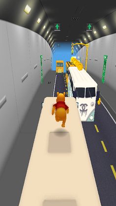 Winnie the Poo City Run - Screenshot 3
