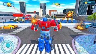 Robot Car Transform Games 3D - Screenshot 2