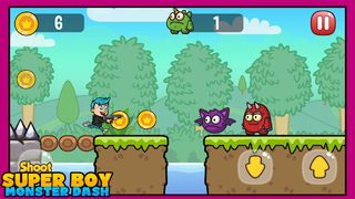 Super Boy Monster Dash - Screenshot 1