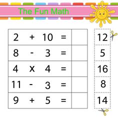 The Math Fun - Screenshot 1