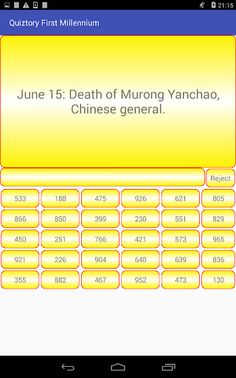 Quiztory First Millennium - Screenshot 4