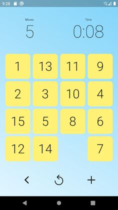 Fifteen Puzzle - Screenshot 2