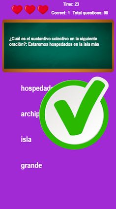 Los Sustantivos Juego App - Screenshot 4