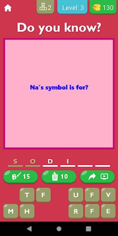 Periodic Table Challenge - Screenshot 4