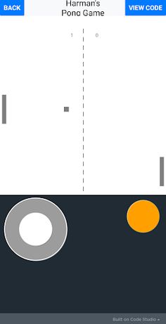 Harman's Pong Game - Screenshot 2