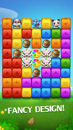 Happy Fruits Bomb - Cube Blast - Screenshot 4