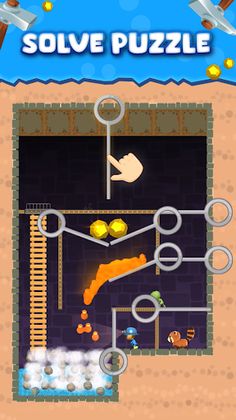 Mine Rescue: Gold Mining Games - Screenshot 4