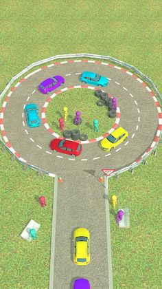 Car Crush: Race Track - Screenshot 1