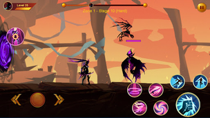 Shadow fighter 2: Ninja games - Screenshot 2