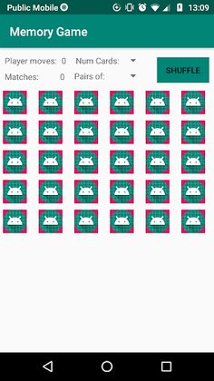 Memory Game - Screenshot 1