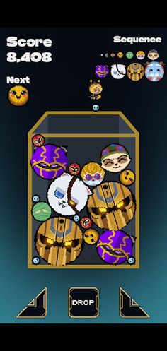 LOL Watermelon Game - Screenshot 1