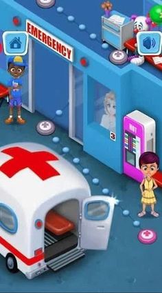 Hospital Doctor Emergency Room - Screenshot 1