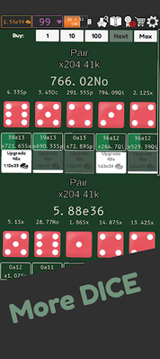 Idle Dice 2 - Screenshot 1