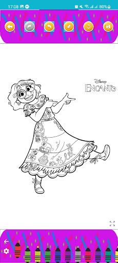 Encanto coloring Book - Screenshot 1