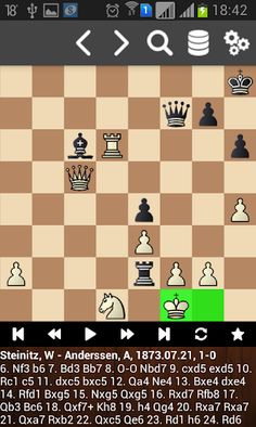 Партии Вильгельма Стейница - Screenshot 2