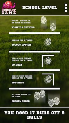 Blind Cricket - Screenshot 3