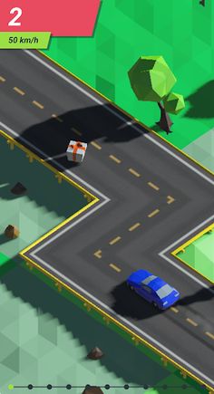 Swerve  Zig - Zag Race - Screenshot 2
