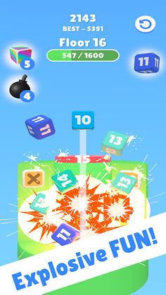 Tower Cube Drop - Screenshot 2