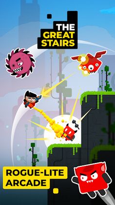 Great Stairs: Run Jump Shooter - Screenshot 1