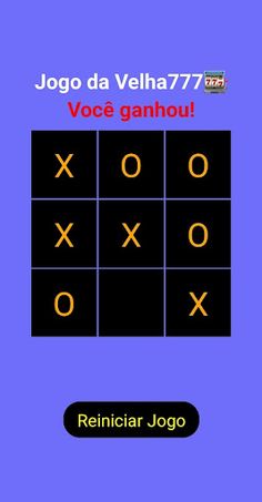 Jogo da Velha777 - Screenshot 2