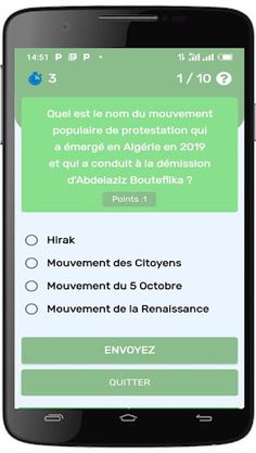 Quiz Algerie - Screenshot 3