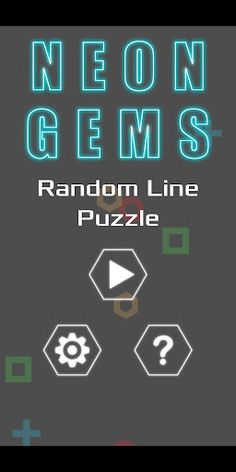 Neon Gems: Random Line Puzzle - Screenshot 4
