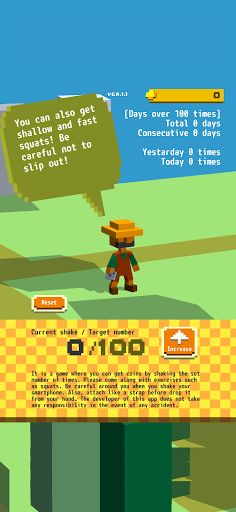 Farmer Squat Fitness Counter - Screenshot 4