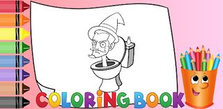 Skibidi Toilet Coloring Book - Screenshot 2