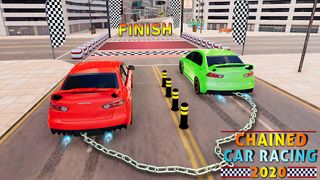 Chained Car Racing Stunts Game - Screenshot 1