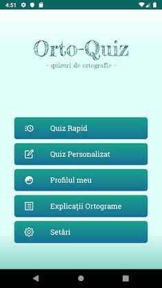 Orto-Quiz : Teste de ortografi - Screenshot 1