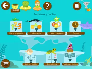 Matemáticas con Grin I 4,5,6 - Screenshot 2