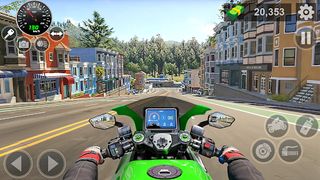 Real Moto Driving Racing Games - Screenshot 2